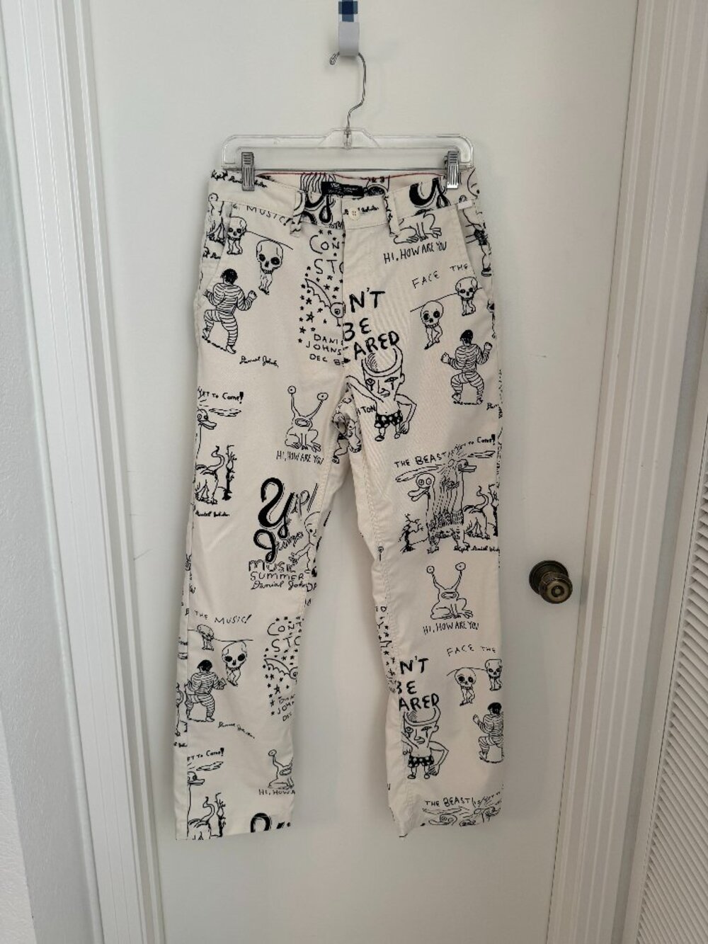 Vans x Daniel Johnston Authentic Chino Loose Fit Trousers 30" waist 30" inseam